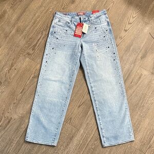 Lucky Brand Light Blue Embellished Jeans